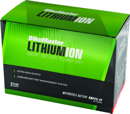 BikeMaster Lithium Ion 2.0 Battery BMP21L-FP 780858