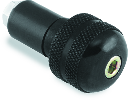BikeMaster Anti-Vibration Bar Ends - 1in - Black 261316