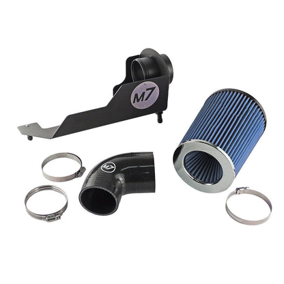 M7 Speed MAXX-FLO (TM) Air Intake System | R55S-R61S | 2007-2016 | Blue Pleated Filter - Black Elbow