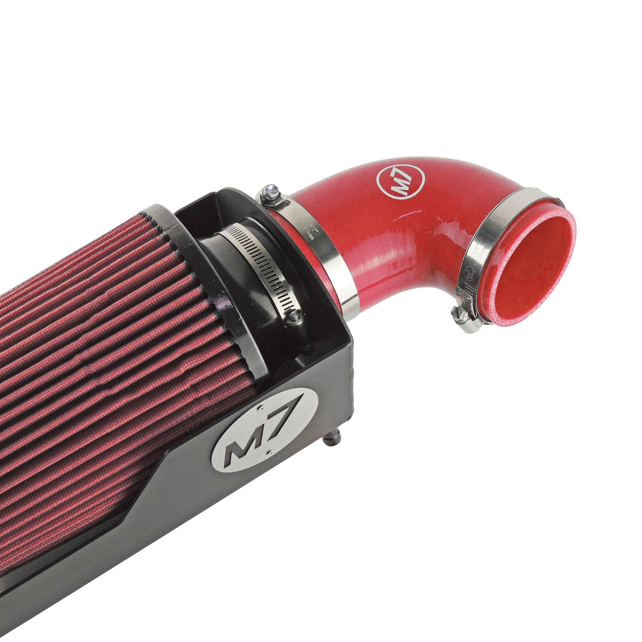 M7 Speed MAXX-FLO (TM) Air Intake System | R55S-R61S | 2007-2016  | Red Pleated Filter - Red Elbow