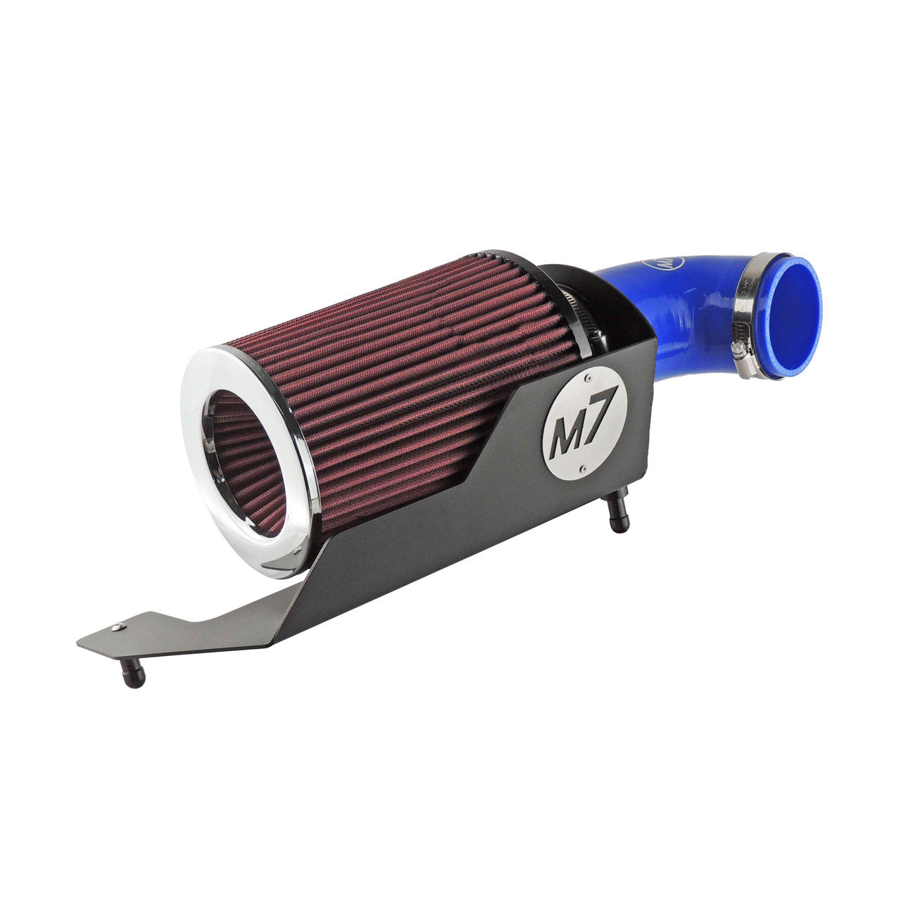 M7 Speed MAXX-FLO (TM) Air Intake System | R55S-R61S | 2007-2016  | Red Pleated Filter - Blue Elbow