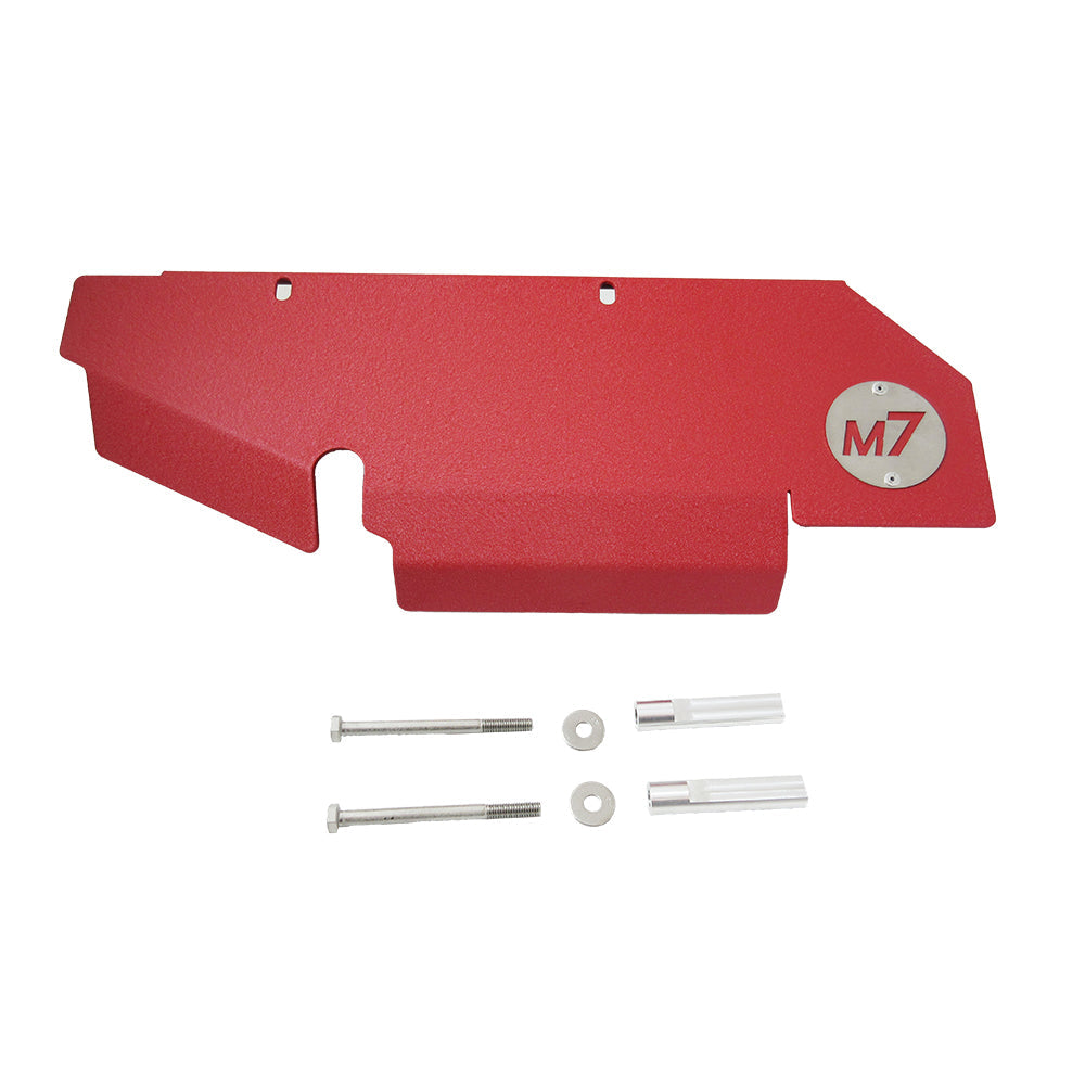 Turbo Heat Shield | MINI Cooper | N14 & 18 Turbocharged Engine | Wrinkle Red