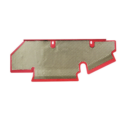 Turbo Heat Shield | MINI Cooper | N14 & 18 Turbocharged Engine | Wrinkle Red