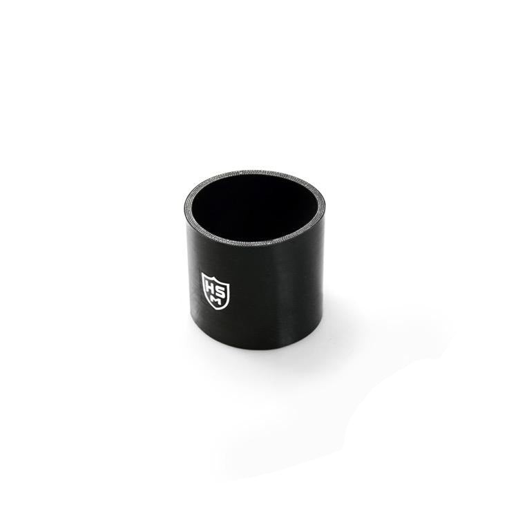 3" Straight Silicone Coupler (Black 5-Ply)