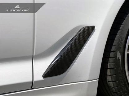AutoTecknic Dry Carbon Fiber Fender Trim - BMW G30 5-Series
