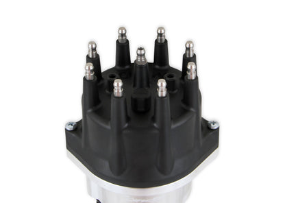 HyperSpark Distributor - Pontiac - Shiny Billet Housing