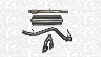 Corsa Performance 14 GMC Sierra/Chevy Silv 1500 Crew Cab/Std. Bed 5.3L V8 Polished Sport