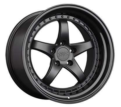 XXR 565 Wheel Flat Black / Gloss Black Lip 18x8.5 +20 5x4.5
