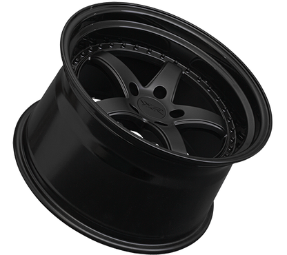 XXR 565 Wheel Flat Black / Gloss Black Lip 18x9.5 +38 5x120
