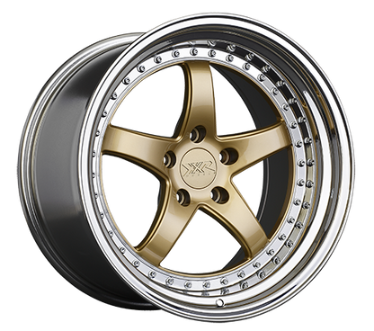 XXR 565 Wheel Hyper Gold / Platinum Lip 18x9.5 +38 5x100