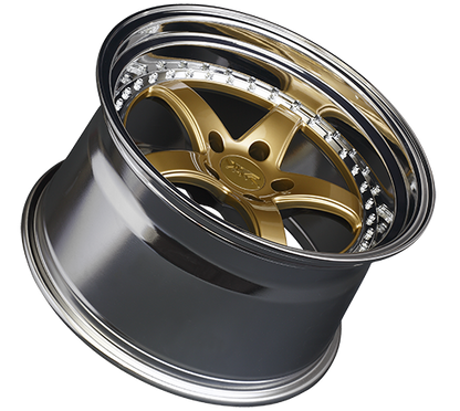 XXR 565 Wheel Hyper Gold / Platinum Lip 18x9.5 +38 5x4.5