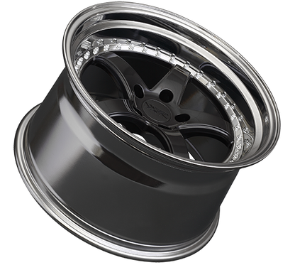 XXR 565 Wheel Graphite / Platinum Lip 20x9 +35 5x4.5