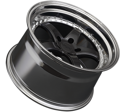 XXR 565 Wheel Graphite / Platinum Lip 20x9 +20 5x4.5