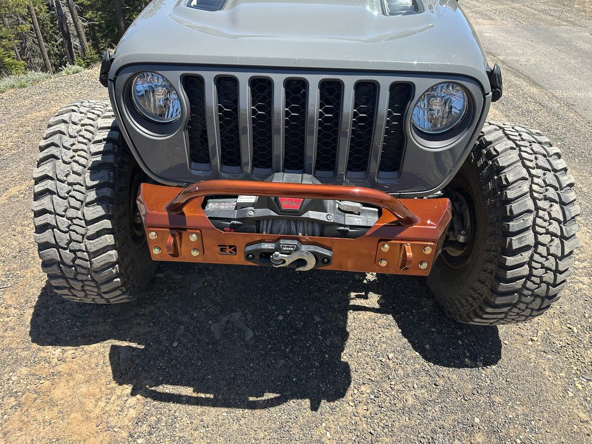 Gauntlet Front Bumper w/Bull Bar Tube for Jeep JL/JT  (2018+)