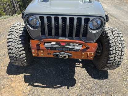 Gauntlet Front Bumper w/Bull Bar Tube for Jeep JL/JT  (2018+)