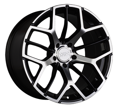 XXR 566 Wheel Black / Machined 18x10 +20 5x4.5