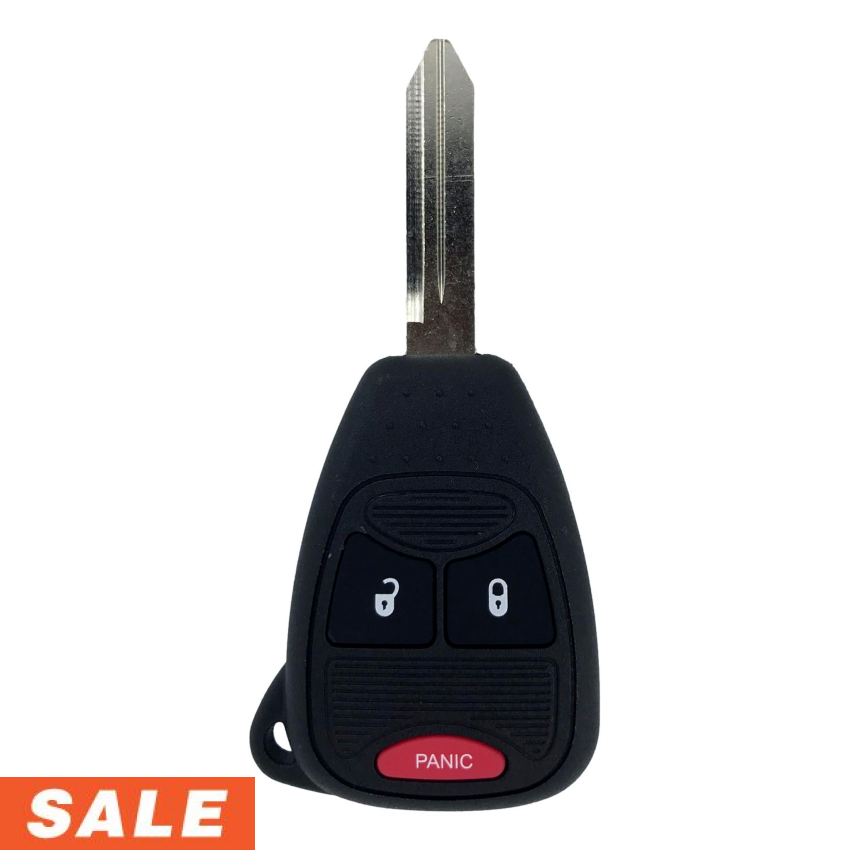 Chrysler Dodge Jeep 3 Button Remote Head Key 2004-2016 for OHT692427AA / OHT692713AA
