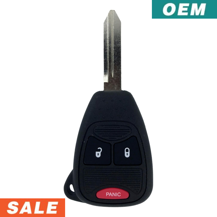 Jeep 2004-2016 OEM 3 Button Remote Head Key OHT692427AA