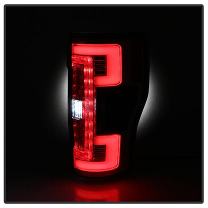 Spyder 17-18 Ford F-250 Super Duty (Excl LED Models) LED Tail Lights - Chrome (ALT-YD-FS17-LED-C) 5085573