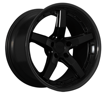 XXR 569 Wheel Flat Black / Gloss Black Lip 18x10 +35 5x100