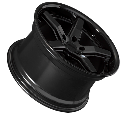 XXR 569 Wheel Flat Black / Gloss Black Lip 20x9 +35 5x120