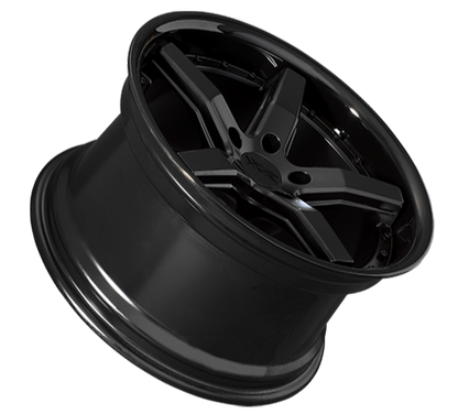 XXR 569 Wheel Flat Black / Gloss Black Lip 18x10 +35 5x100