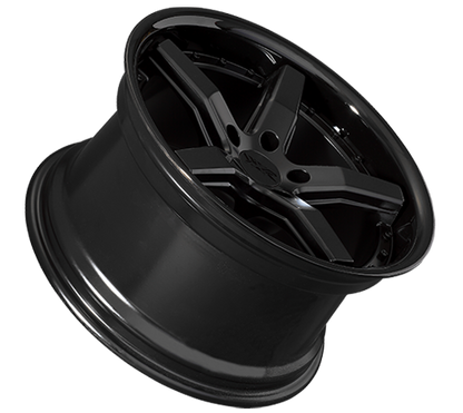 XXR 569 Wheel Flat Black / Gloss Black Lip 20x9 +20 5x4.5