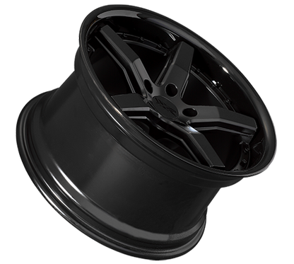 XXR 569 Wheel Flat Black / Gloss Black Lip 18x8.5 +38 5x108