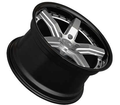 XXR 569 Wheel Silver / Gloss Black Lip 20x10.5 +25 5x4.5
