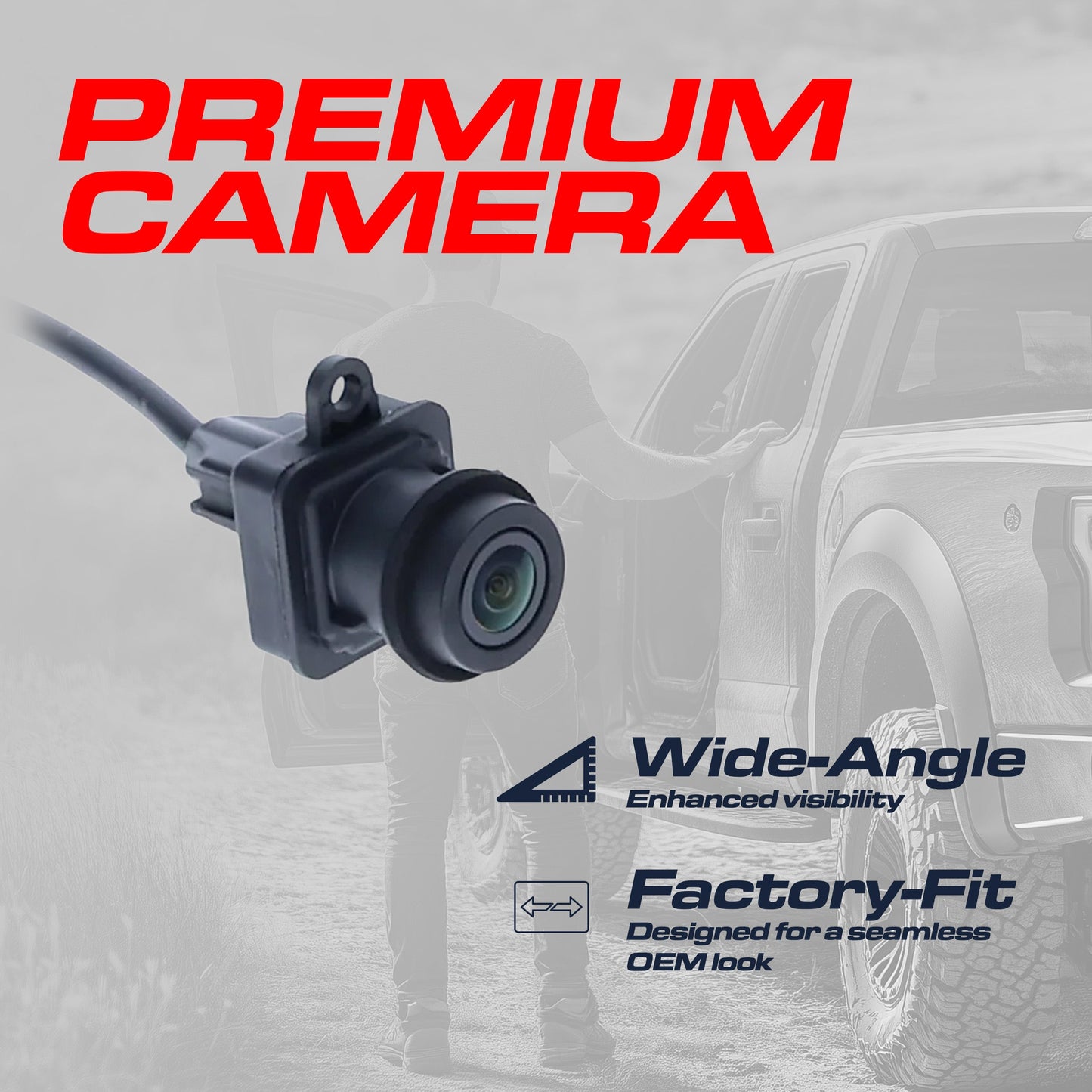 Dodge Ram (2009-2012) OEM Replacement Backup Camera OE Part #56054041AD, 56054041AE, 56054164AD, 68044906AD, 68044906AE