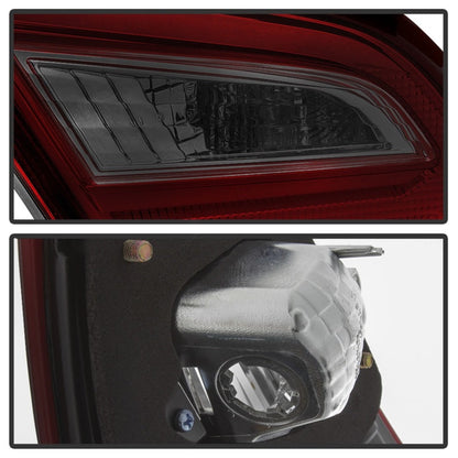 SPYDER xTune 16-18 Nissan Altima 4DR OEM Tail Light - Red Smoke (ALT-JH-NA16-4D-RSM) 9943041