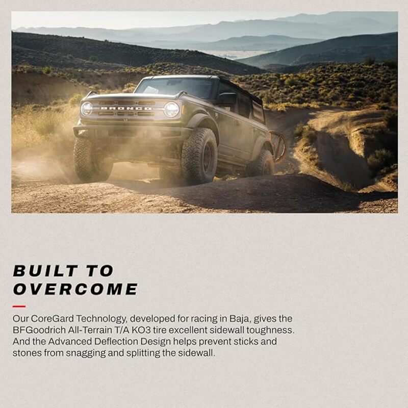 BFGoodrich All Terrain T/A KO3 37x13.50R18/F 128R 02519