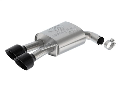 Ford Racing 2024 Mustang 5.0L Extreme Non-Active Cat-Back Exhaust w/Valance - Black Tip M-5200-M5EBV