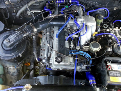 HPS Performance HPS Silicone Air Intake Kit Post MAF Hose Toyota 1995-1997 Land Cruiser FJ80 4.5L I6, 57-1289