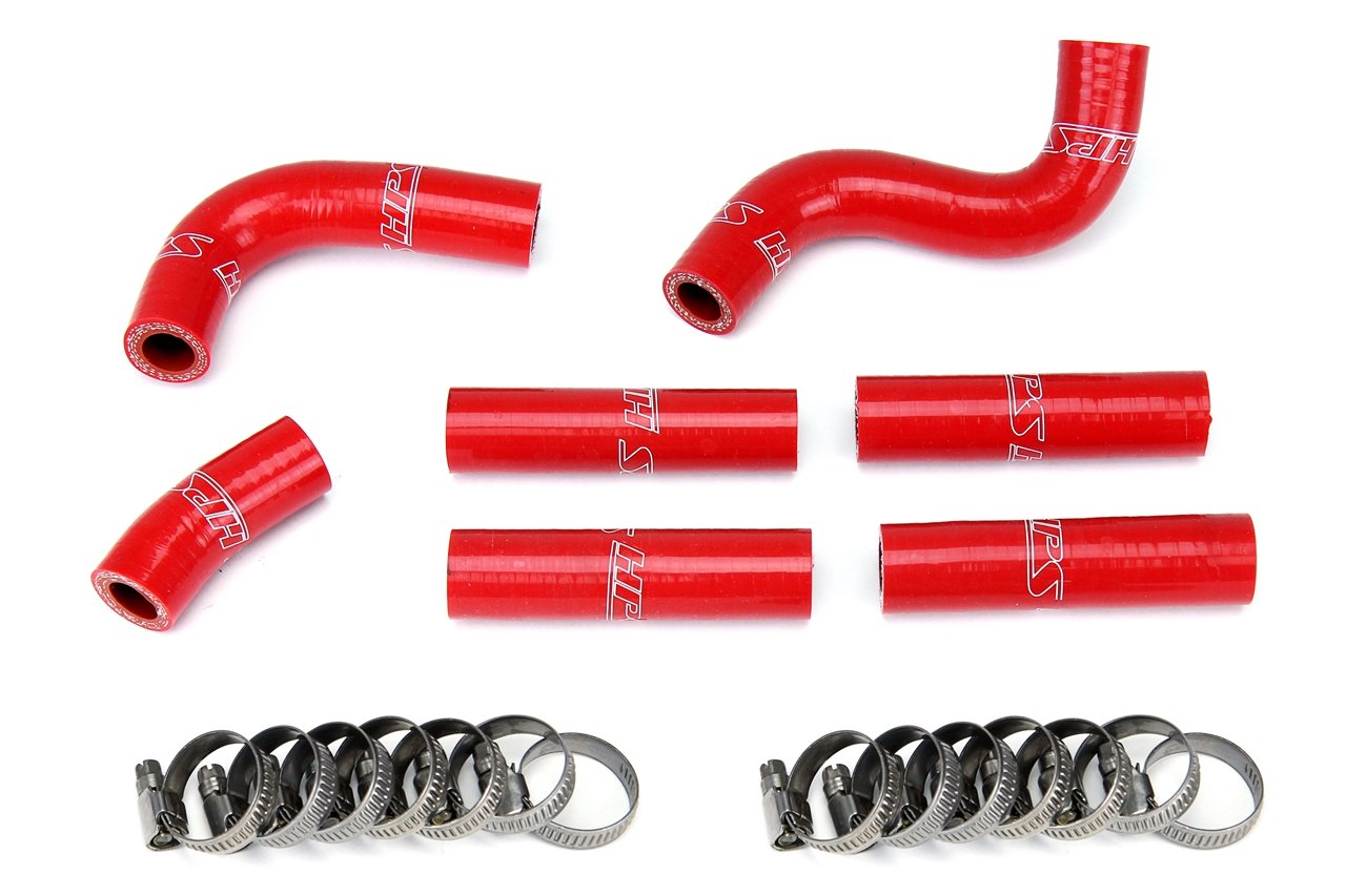 HPS Performance HPS Silicone Heater Coolant Hose Kit Lexus 1996-1997 LX450 FJ80 4.5L I6 without rear heater, 57-1344
