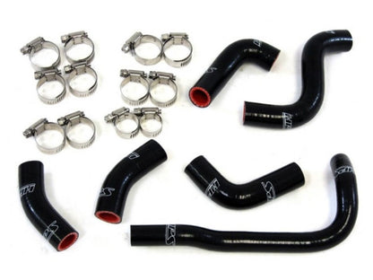 HPS Black Reinforced Silicone Radiator Hose Kit KTM 2003 450 525 EXC
