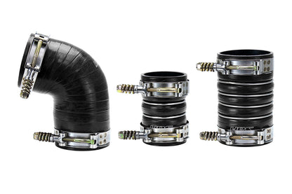 HPS Performance Products HPS High Temp Aramid Reinforced Silicone Intercooler Hose Boots Kit GMC 2006-2010 Sierra 2500 6.6L Duramax Diesel