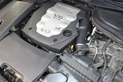 HPS Performance HPS Silicone Post MAF Air Intake Hose Kit Infiniti 06-08 M35 3.5L V6, 57-1592