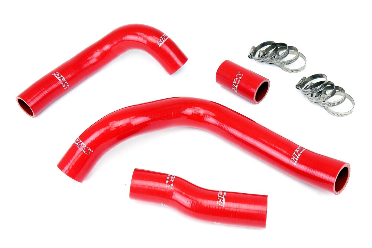 HPS Performance Products HPS Reinforced Silicone Radiator Hose Kit Coolant, 2018-2025 Lexus IS300 2.0L Turbo, 57-1829