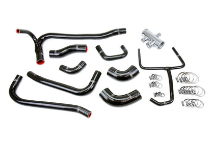 HPS Performance HPS Silicone Radiator Coolant Hose Kit Ford 2007-2014 Mustang GT500 5.4L 5.8L Supercharged, 57-2069