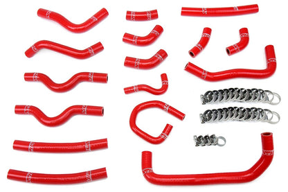 HPS Performance HPS Reinforced Silicone Heater Hose Kit Complete 16pcs Set, Lexus 98-02 LX470 4.7L V8 J100, 57-1913