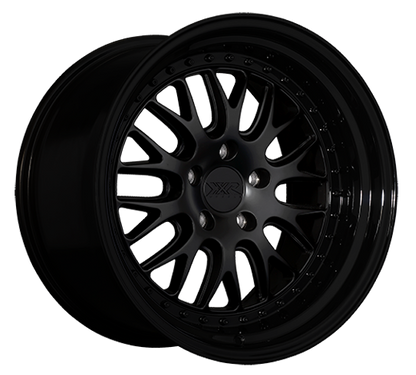 XXR 570 Wheel Flat Black / Gloss Black Lip 18x9.5 +20 5x4.5