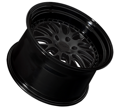 XXR 570 Wheel Flat Black / Gloss Black Lip 18x8.5 +35 5x120