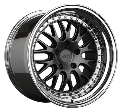 XXR 570 Wheel Graphite / Platinum Lip 20x9 +20 5x4.5
