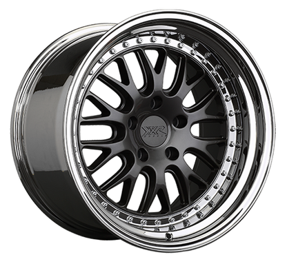 XXR 570 Wheel Graphite / Platinum Lip 20x9 +35 5x120