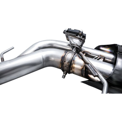 AWE Tuning 2021-2025 Audi C8 RS6/RS7 SwitchPath Cat-back Exhaust - Diamond Black Tips