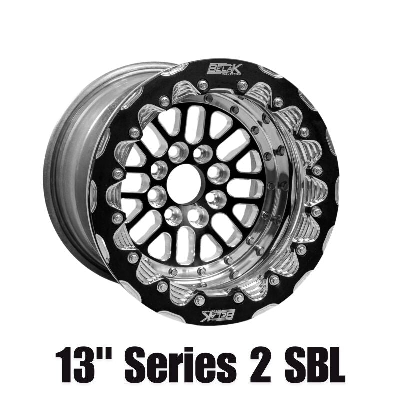 Belak Wheels Belak 13x10 / 5in BS / 5x114.3 BP / High Pad / Series 2 Wheel - Non-Beadlock 13105114S25BS-NBL