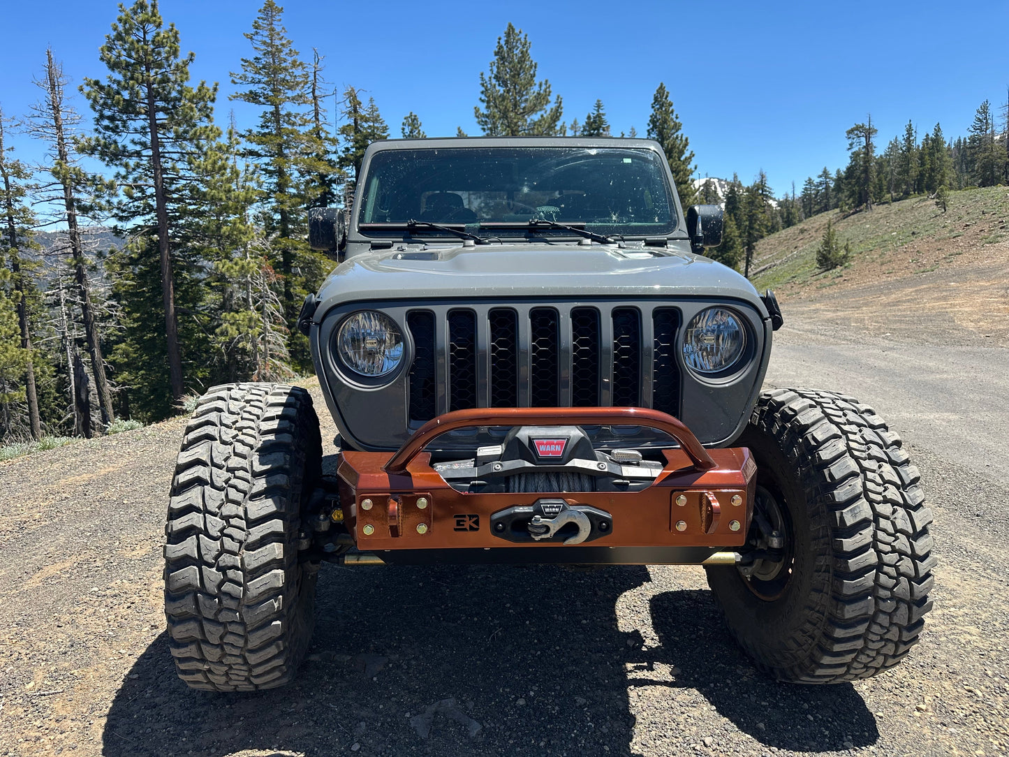 Gauntlet Front Bumper w/Bull Bar Tube for Jeep JL/JT  (2018+)