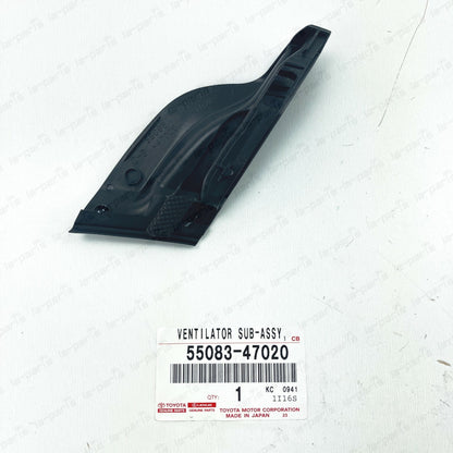 NEW GENUINE TOYOTA 10-15 PRIUS COWL-SIDE COVER PASSENGER RIGHT 55083-47020