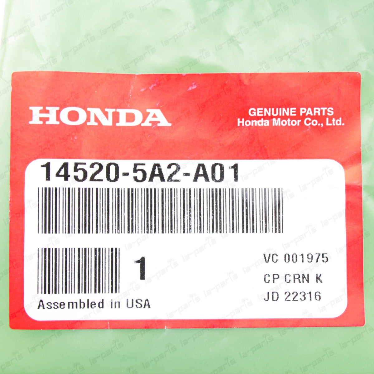 New Genuine Honda 13-17 Accord Cam Chain Tensioner Arm 14520-5A2-A01